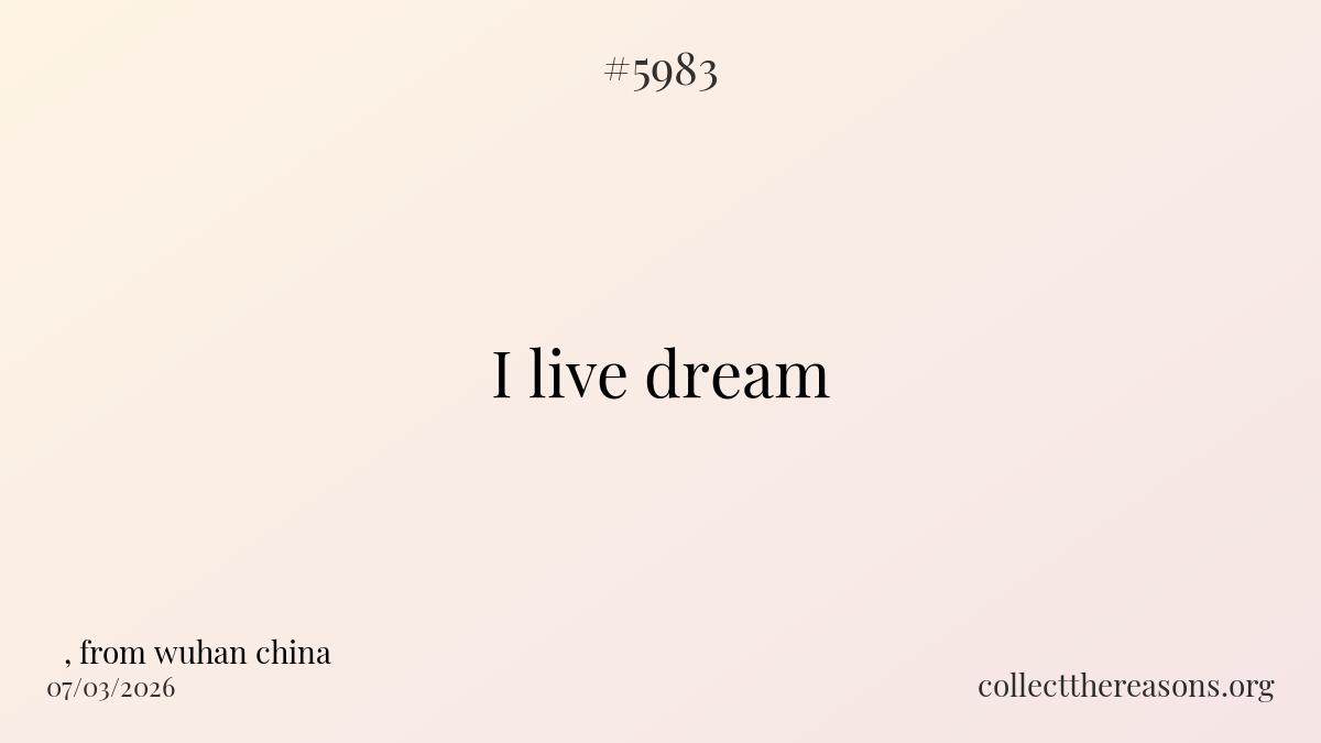 i live dream